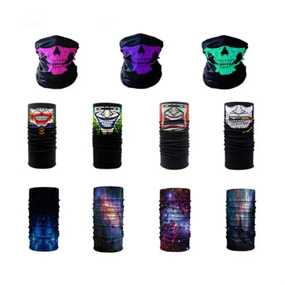 Skull Bandana Cycling Mask