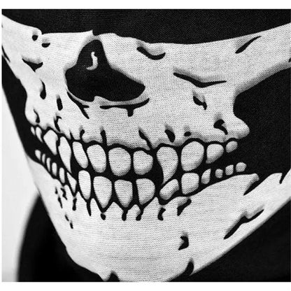 Skull Bandana Cycling Mask