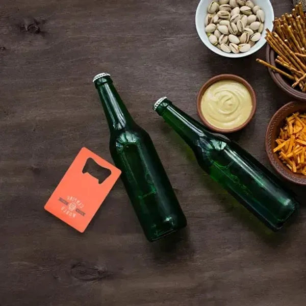Custom Printed Card Bottle Openers