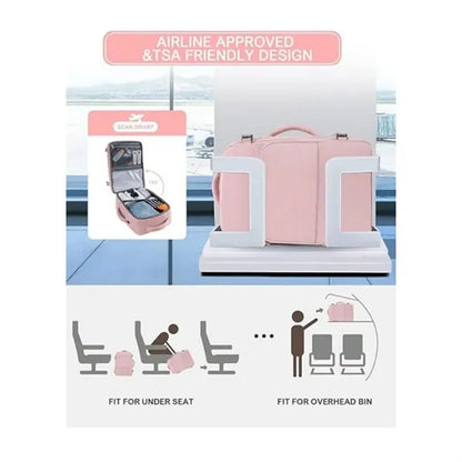 New Travel Backpack Charging Port and Shoebag Carry-on Bag