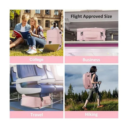 New Travel Backpack Charging Port and Shoebag Carry-on Bag