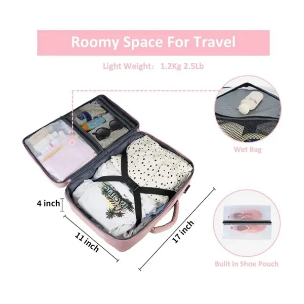 New Travel Backpack Charging Port and Shoebag Carry-on Bag