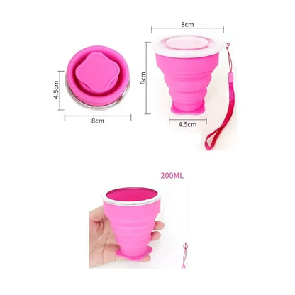 9Oz Collapsible Silicone Cups