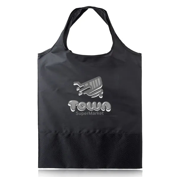 Clemenza Large Polyester Shopper Tote Bag