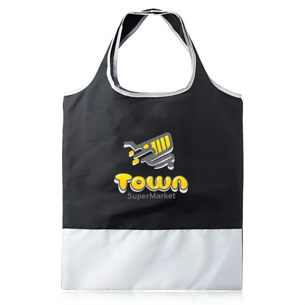 Clemenza Large Polyester Shopper Tote Bag