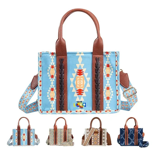 Women's ethnic style single-shoulder bag