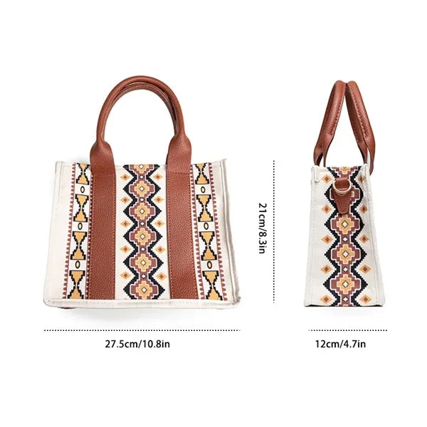 Women's ethnic style single-shoulder bag