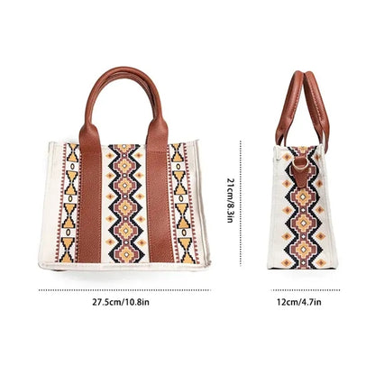 Women's ethnic style single-shoulder bag