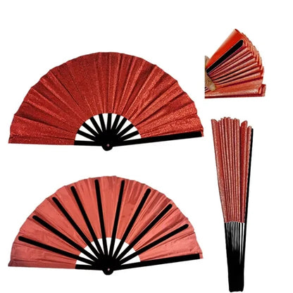 13in Glitter Folding Hand Fan