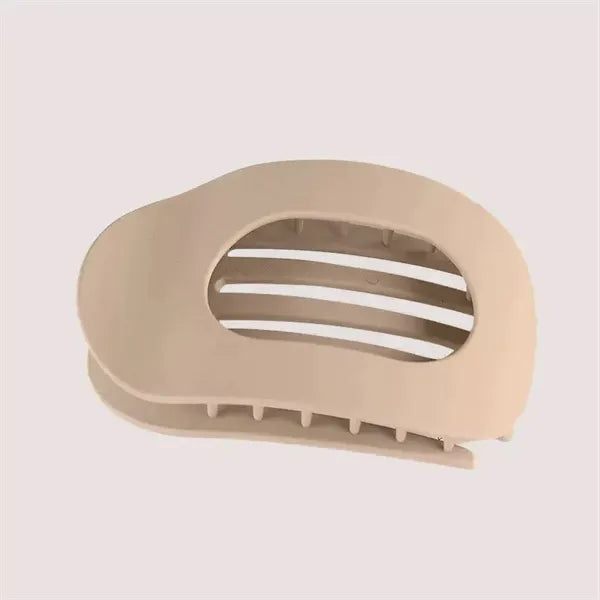 Oval Acrylic Hair Clips