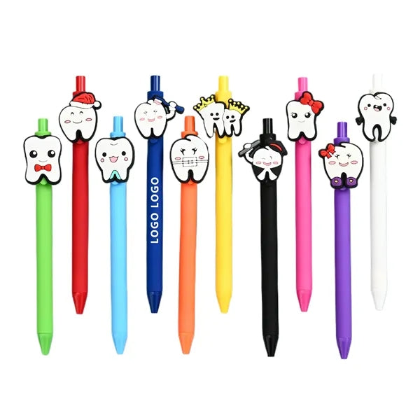 PVC Cartoon Tooth Ballpoint Pen