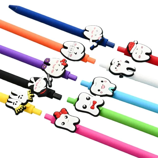 PVC Cartoon Tooth Ballpoint Pen