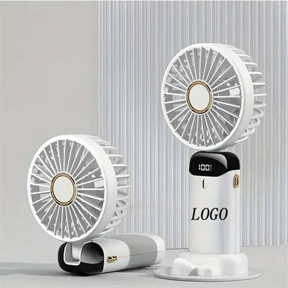 Customised Mini Portable Fan With USB Rechargeable