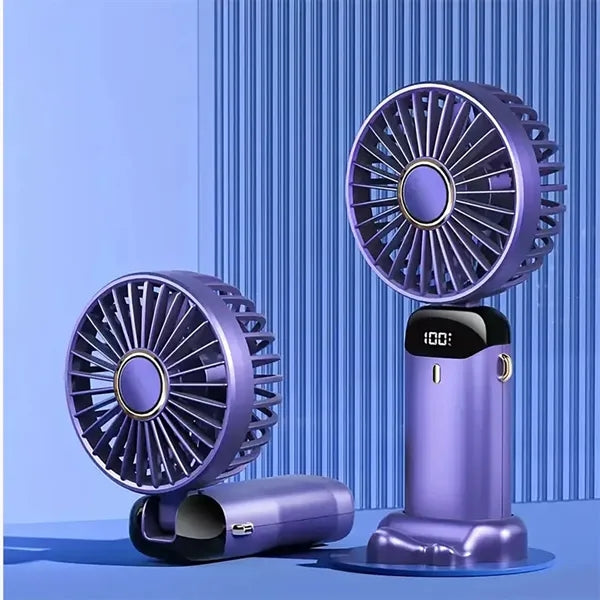 Customised Mini Portable Fan With USB Rechargeable