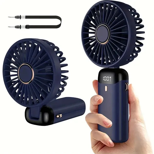 Customised Mini Portable Fan With USB Rechargeable