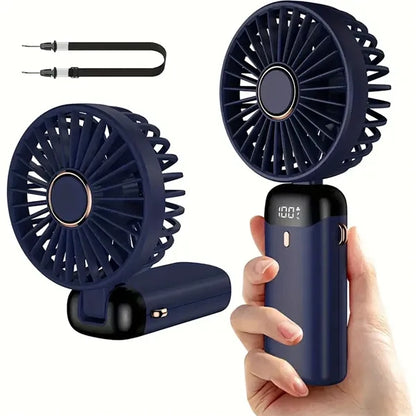 Customised Mini Portable Fan With USB Rechargeable