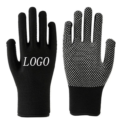 Nylon non-slip thin dispensing gloves