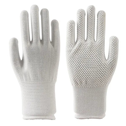 Nylon non-slip thin dispensing gloves