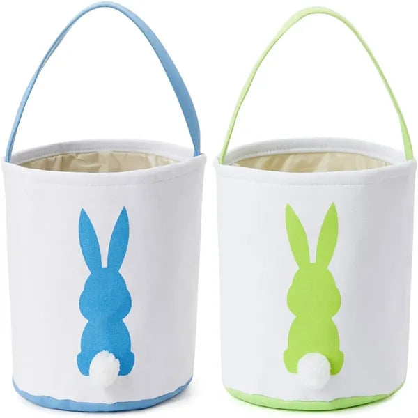 Customised  Easter Bunny Basket Bags