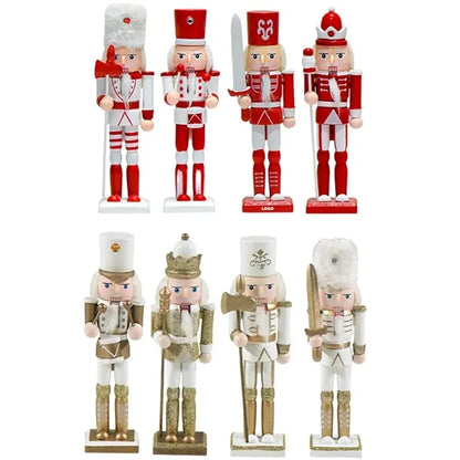 4pcs Nutcracker Figurines for Christmas