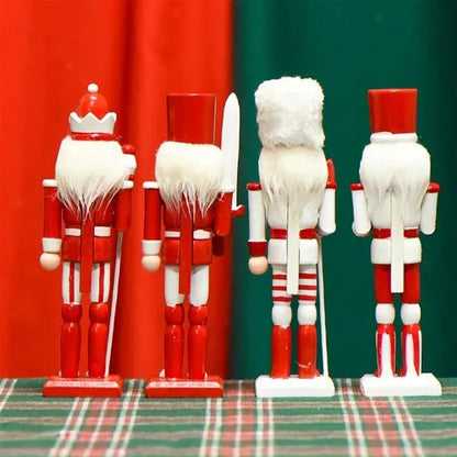 4pcs Nutcracker Figurines for Christmas