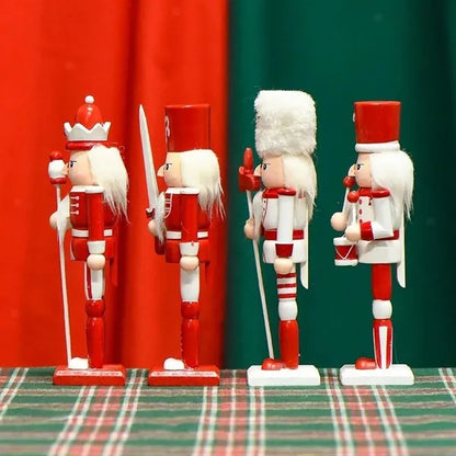 4pcs Nutcracker Figurines for Christmas