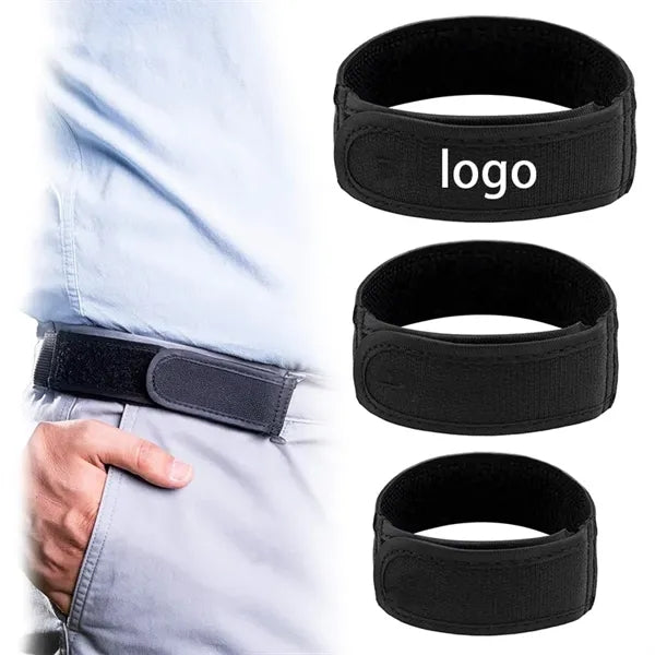 Nylon Elastic Waist Belt with Hook and Loop Fastener