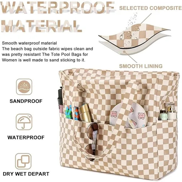 Large Capacity Multi Function Tote Beach Shoulder Bag