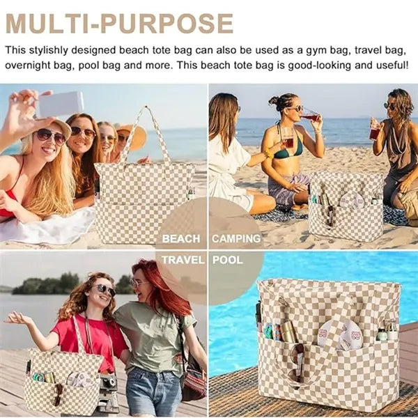 Large Capacity Multi Function Tote Beach Shoulder Bag