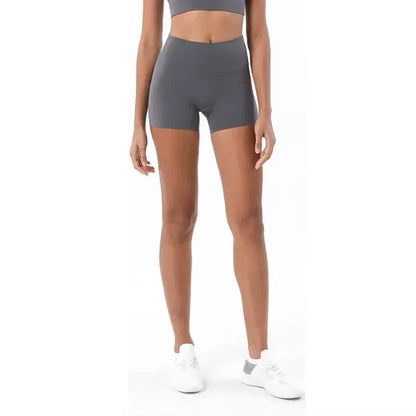Womens High Waist Scrunch Butt Biker Shorts