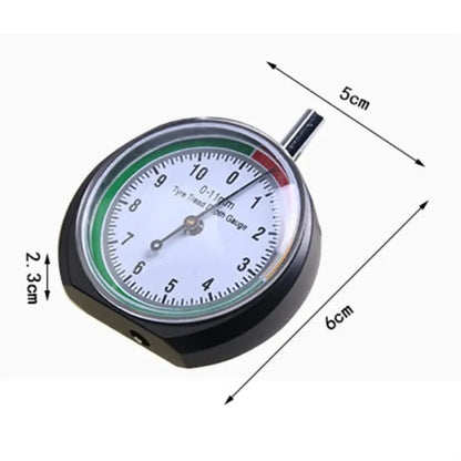 Dial Type Tire Tread Depth Gauge for Car Truck Bus