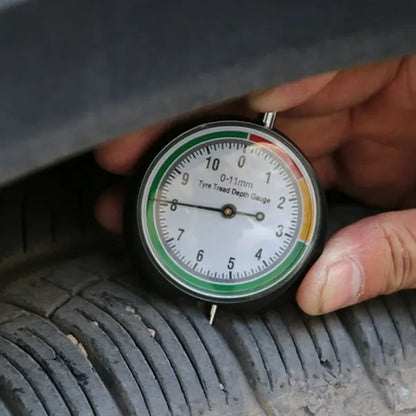 Dial Type Tire Tread Depth Gauge for Car Truck Bus