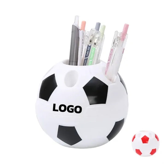 Soccer Ball Shaped Pen Holder