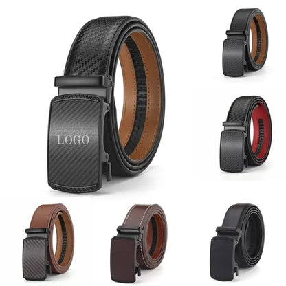 Men Oxfords Slide Ratchet Belt For Gift