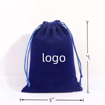 5x7 inch Velvet Drawstring Pouch