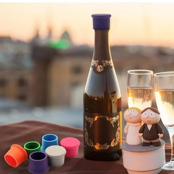 Round Silicone Wine Stopper