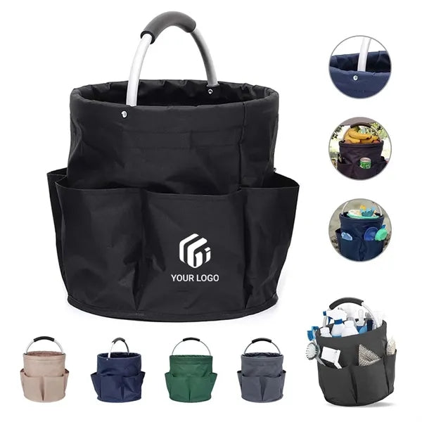 Beach gardening picnic portable storage foldable basket
