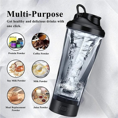 16oz Electric Protein Shaker Bottle