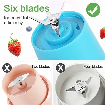 Portable Blender Cup Six Blades