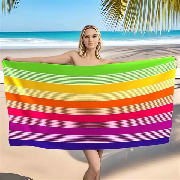 Printed Quick Dry Beach Towel