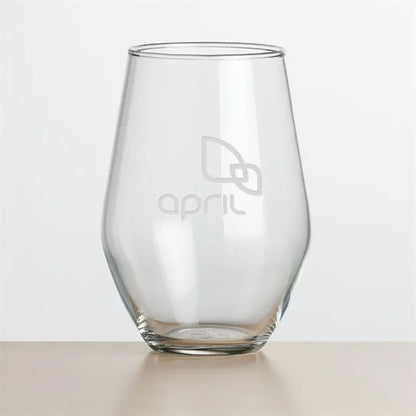 Vale Stemless Wine - Deep Etch