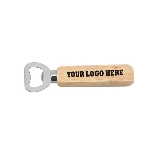 Wooden-handled Beer Bottle Opener