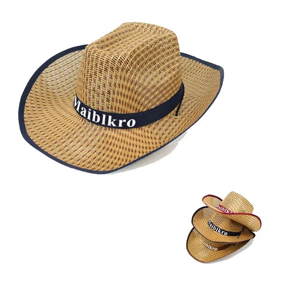 Cowboy Summer Straw Hat