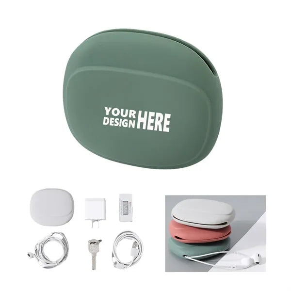 Silicone Portable Earphone Case