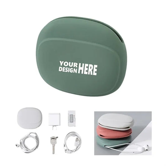 Silicone Portable Earphone Case