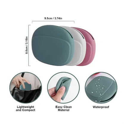 Silicone Portable Earphone Case