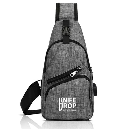 Polyester Sling Bag Backpack ( 6.5" X 12.5" X 2.5" )