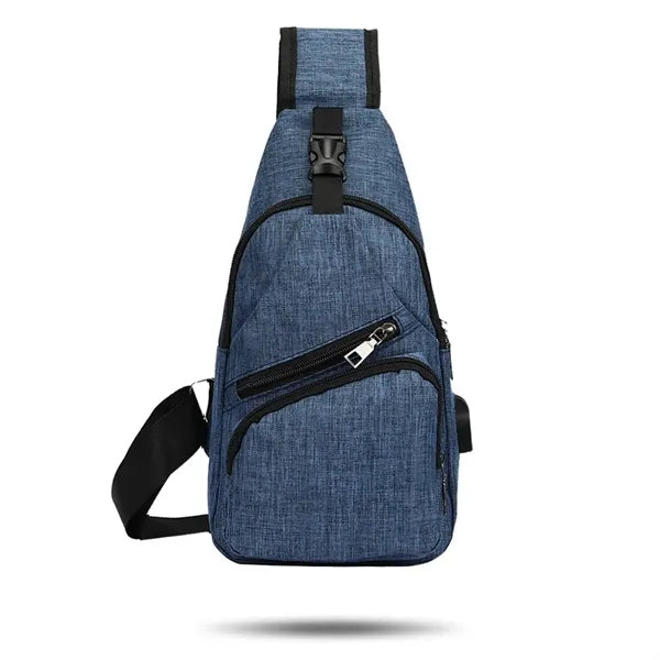 Polyester Sling Bag Backpack ( 6.5" X 12.5" X 2.5" )