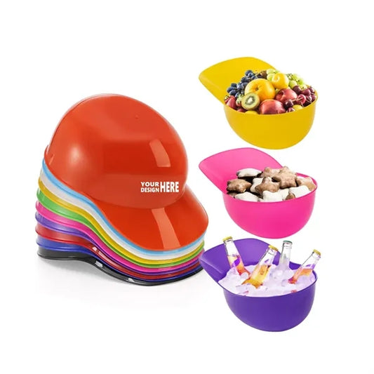 72 oz Large Plastic Baseball Helmet Bowls
