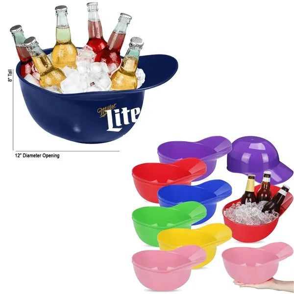 72 oz Large Plastic Baseball Helmet Bowls